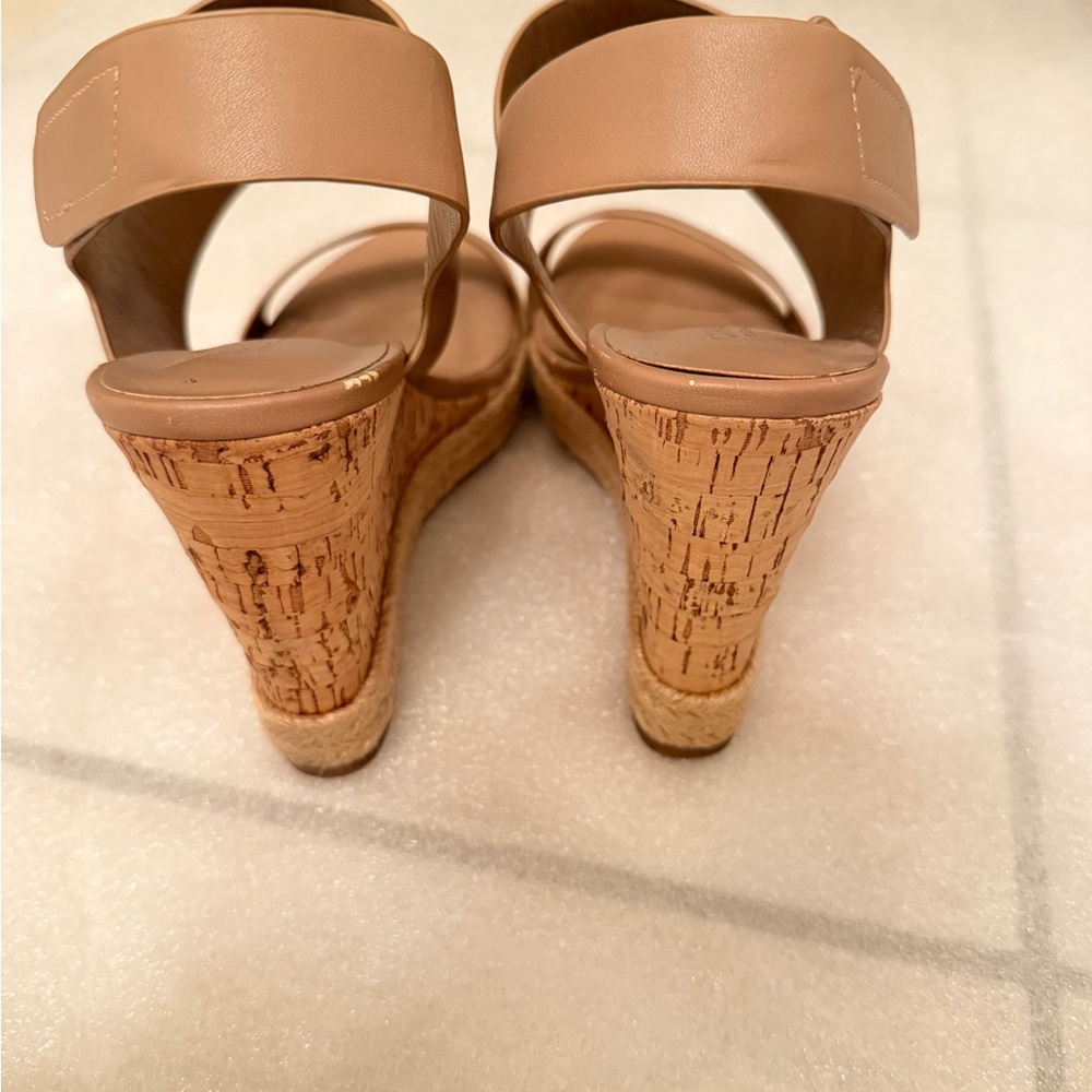 Charles By Charles David Brown Wedge Sandals - Picture 7 of 9